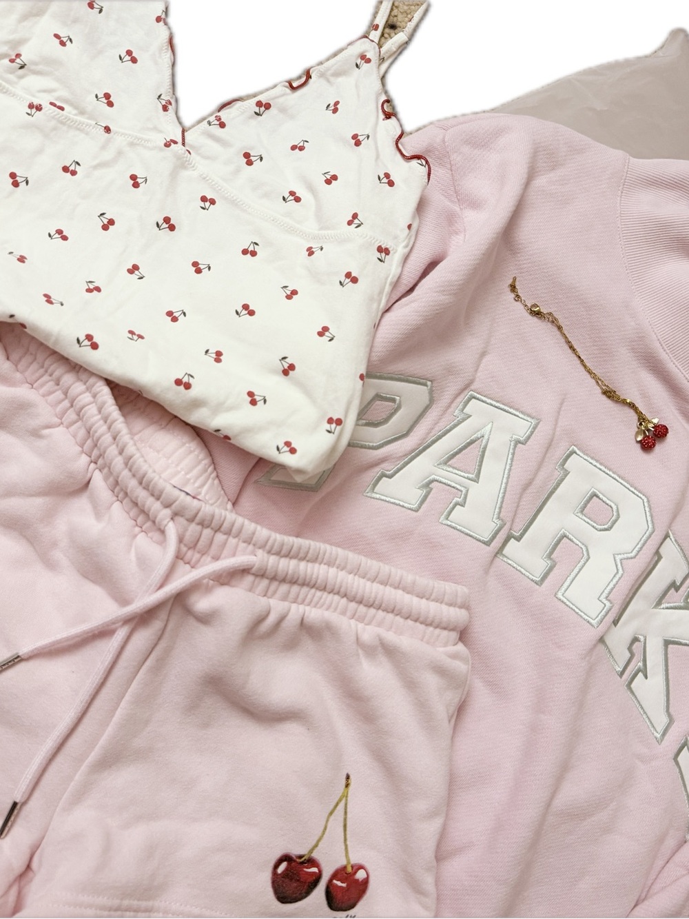 Parke Light Pink Sweatshirt